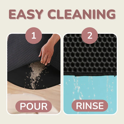 Cat Litter Trapping Mat - Cleaner Floors, Happy Home